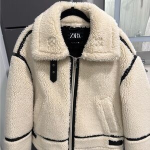 Zara fur bomber